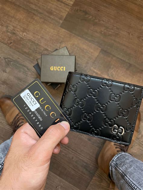 portefeuille Gucci homme luxe